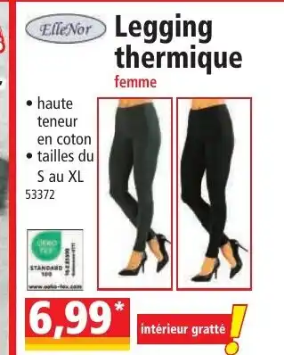 Norma Elle Nor Legging thermique offre