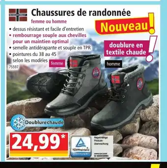 Norma Chaussures de randonnée offre