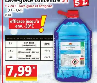 Norma Lave-glace concentré 5 1 offre