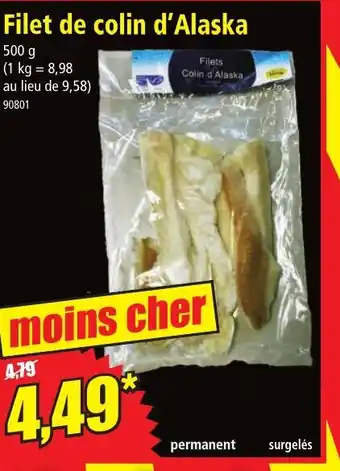 Norma Filet de colin d'Alaska offre