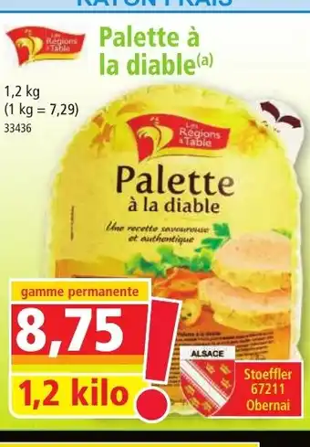Norma Palette à la diable offre