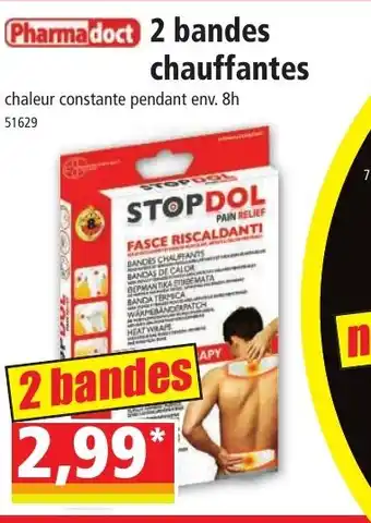 Norma Pharmadoct 2 bandes chauffantes offre