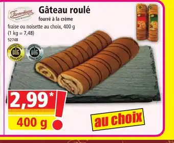 Norma Gateau roule offre