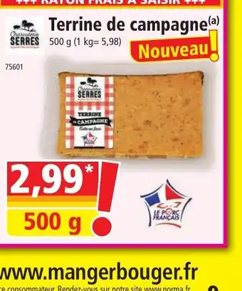 Norma Terrine de campagne offre