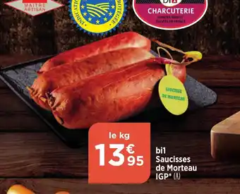 Bi1 Saucisses de Morteau IGP offre