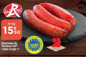 Bi1 Saucisses de Morteau IGP offre