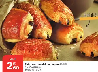 Bi1 Pains au chocolat pur beurre offre