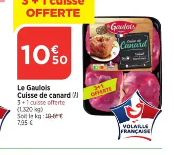 Bi1 Le Gaulois Cuisse de canard offre