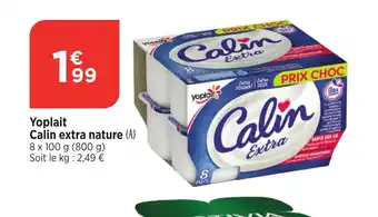 Bi1 Yoplait Calin extra nature offre