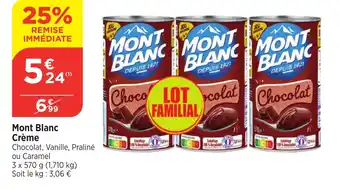 Mont Blanc Crème