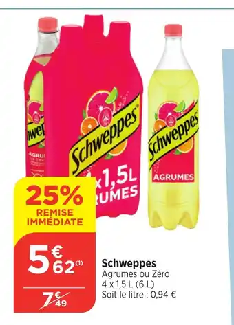 Bi1 Schweppes offre