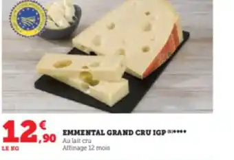 Hyper U EMMENTAL GRAND CRU IGP offre