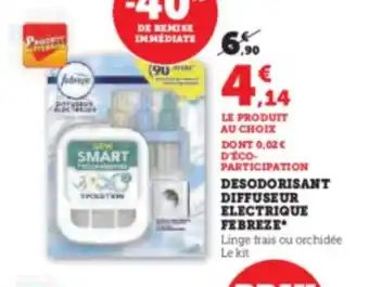 Hyper U DESODORISANT DIFFUSEUR ELECTRIQUE offre