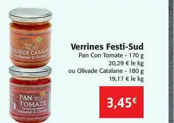 Verrines Festi-sud