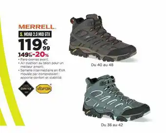 Merrell Moab 2.0 Mid Gtx