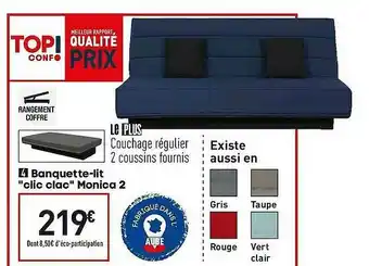 Conforama Banquette-lit offre