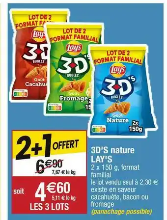 Migros 3d's Nature Lay's offre