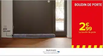 Carrefour Boudin de porte offre