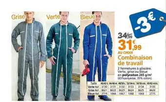 Provence Outillage Combinaison De Travail offre