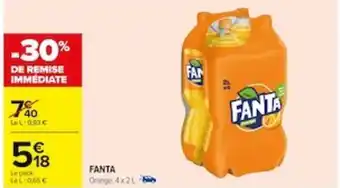 Carrefour FANTA offre
