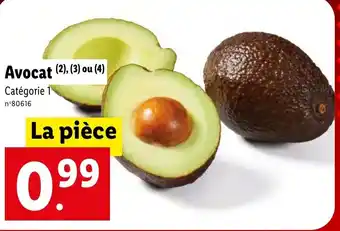 Lidl Avocat (2), (3) ou (4) Catégorie 1 offre