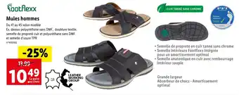 Mules hommes