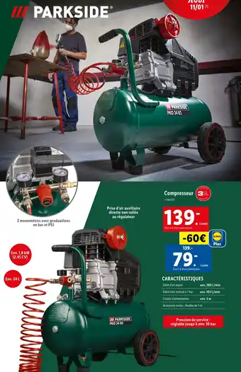Lidl Compresseur offre