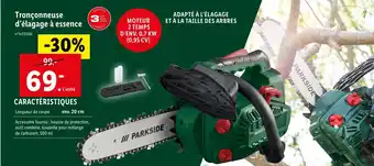 Lidl Tronçonneuse d'élagage à essence offre