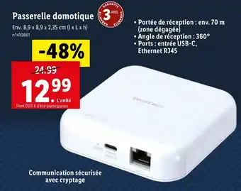 Lidl Passerelle domotique offre