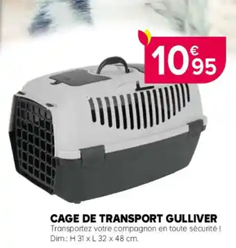 Kiriel CAGE DE TRANSPORT GULLIVER offre