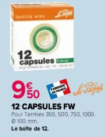 Kiriel 12 CAPSULES FW offre