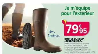 Kiriel BOTTES DUNLOP <<TERROIR PRO>> offre