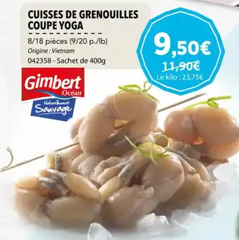 Gel 2000 CUISSES DE GRENOUILLES COUPE YOGA offre