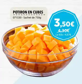 Gel 2000 POTIRON EN CUBES offre