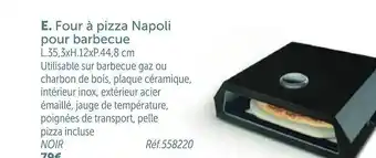Gifi Four à Pizza Napoli Pour Barbecue offre