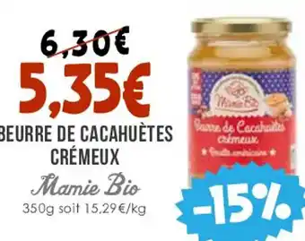 Naturalia BEURRE DE CACAHUÈTES de Cacahu offre