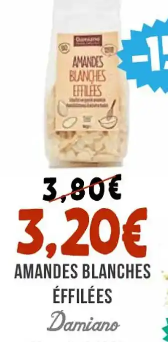 Naturalia AMANDES BLANCHES ÉFFILÉES offre