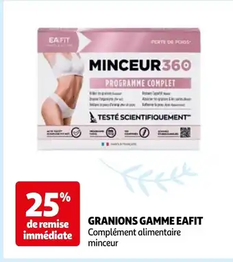 GRANIONS GAMME EAFIT Complément alimentaire minceur