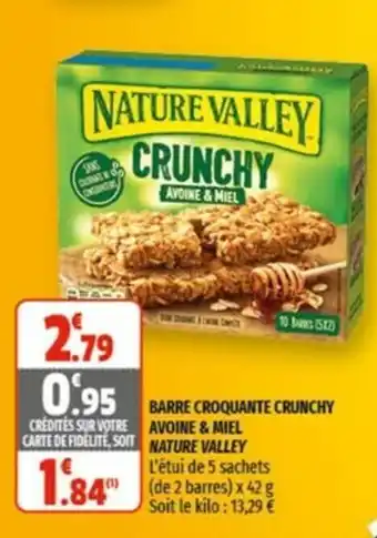 Barre Croquante Crunchy Avoine