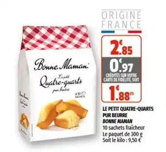 Coccimarket Le Petit Quatre-Quarts offre