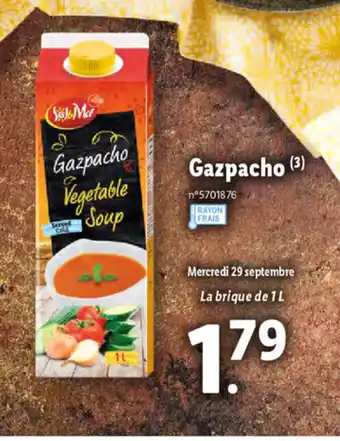 Lidl Gazpacho offre
