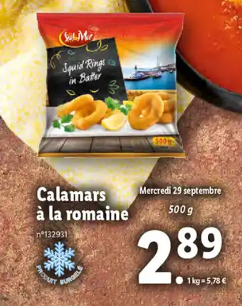 Calamars à La Romaine