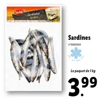 Lidl Sardines offre