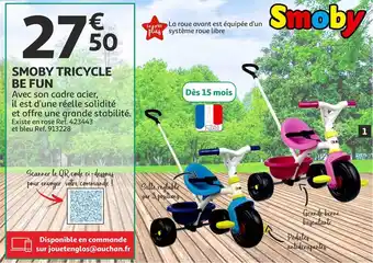 Smoby Tricycle Be Fun