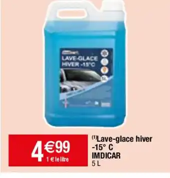Migros Lave-glace hiver 15° C IMDICAR offre