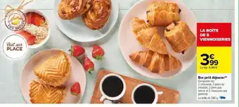 Carrefour Box petit déjeuner offre