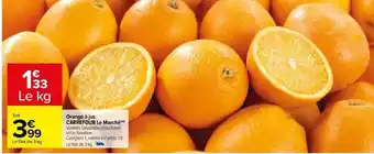 Carrefour Orange à jus offre