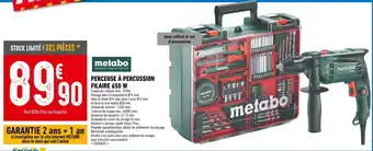 Brico Cash Metabo perceuse à percussion filaire 650 w offre