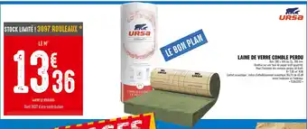 Brico Cash Ursa laine de verre comble perdu offre