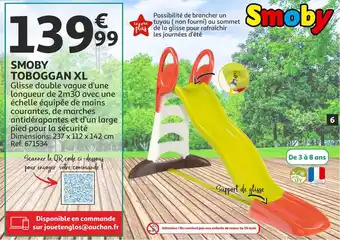 Auchan Direct Smoby Toboggan Xl offre